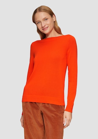 s.Oliver Pullover in Orange: Vorderseite