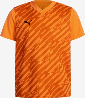 PUMA Functioneel shirt 'TeamULTIMATE' in Oranje: voorkant