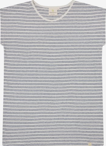 greenjama Pajama Shirt in Blue: front