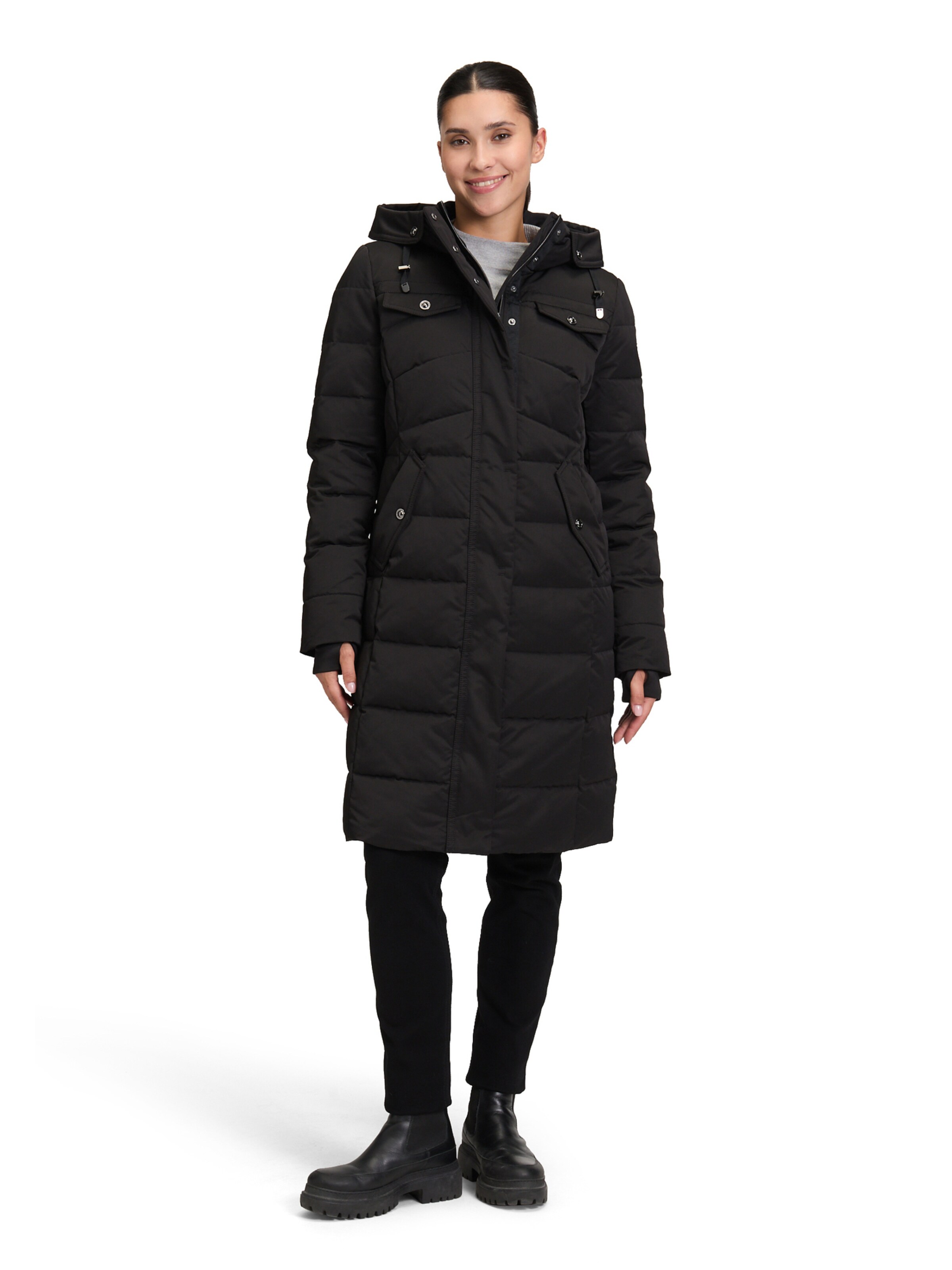 GIL BRET Winter Coat in Black