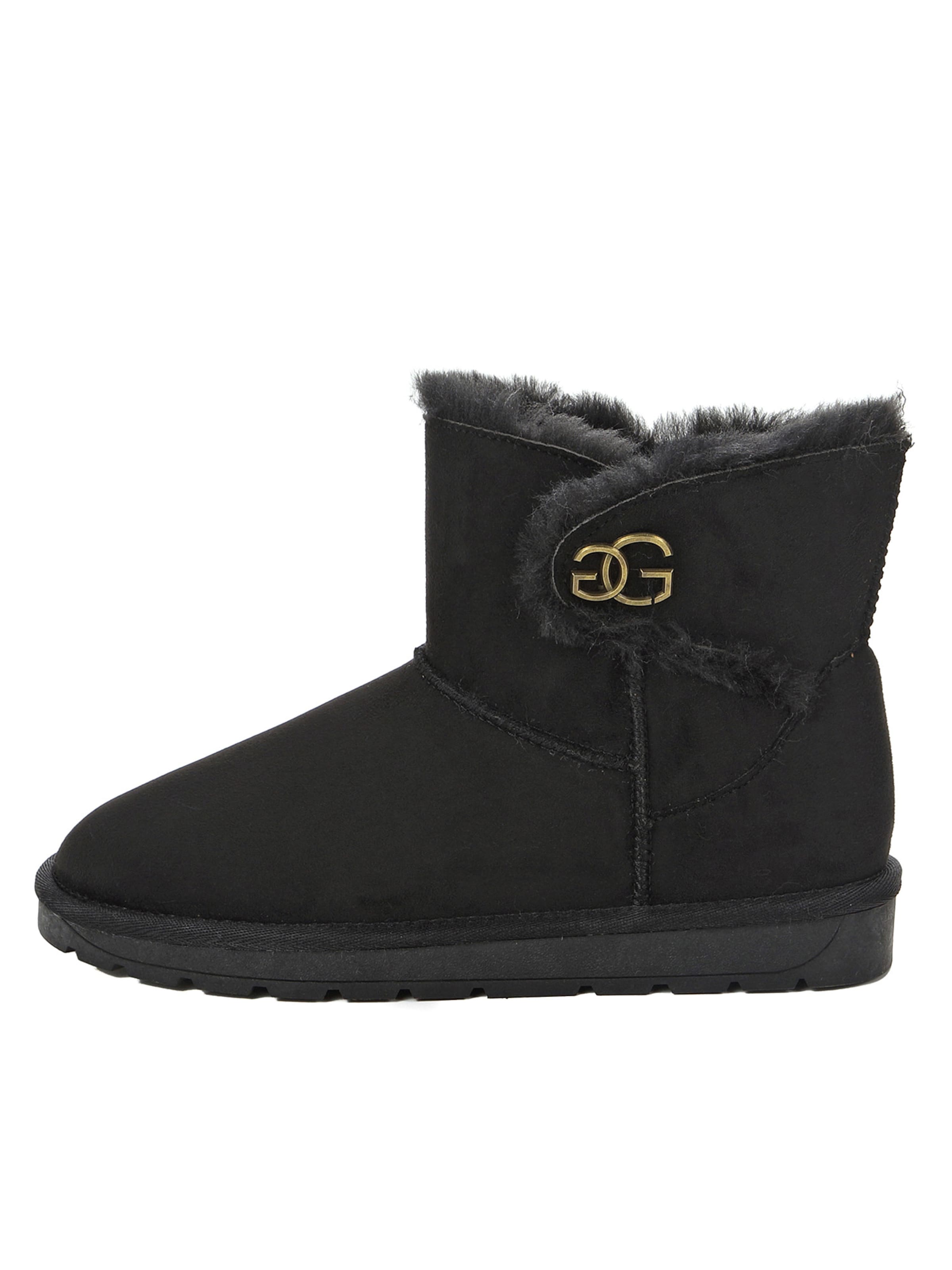 Stivale 'KABRIELA' di Island Boot in nero: frontale