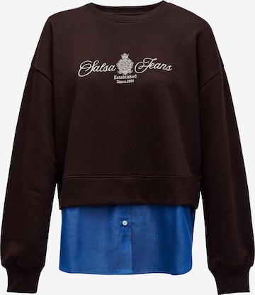 Pull-over Salsa Jeans en marron : devant