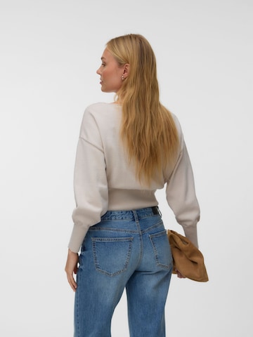 VERO MODA - Jersey 'VMRaye' en beige