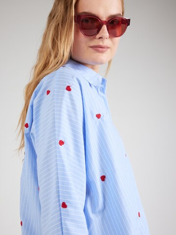 ONLY Bluza 'ONLNEW LINA GRACE' | modra barva