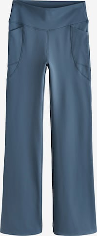évasé Pantalon de sport self. en bleu : devant