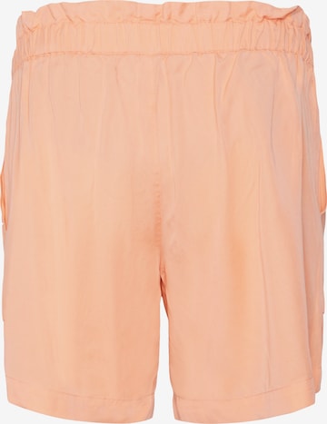 MAMALICIOUS Regular Shorts 'Newbethune' in Orange