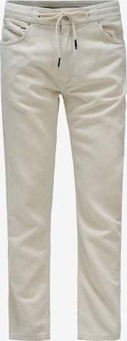 Salsa Jeans Hosen Joggers in Beige: Vorderseite