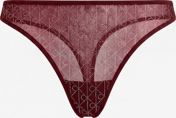 Calvin Klein String in Lila: Vorderseite