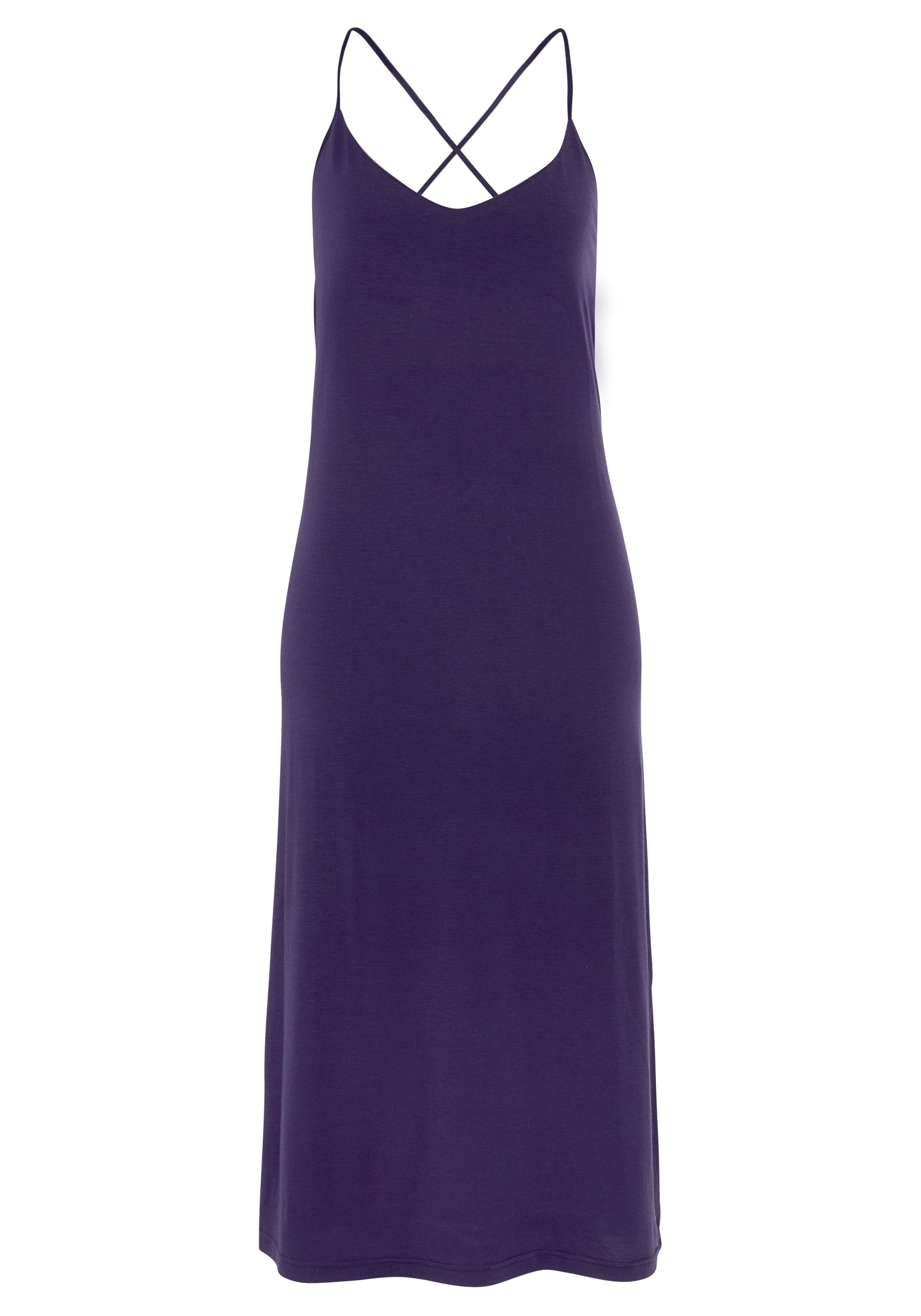 LASCANA Negligé in Lila: voorkant