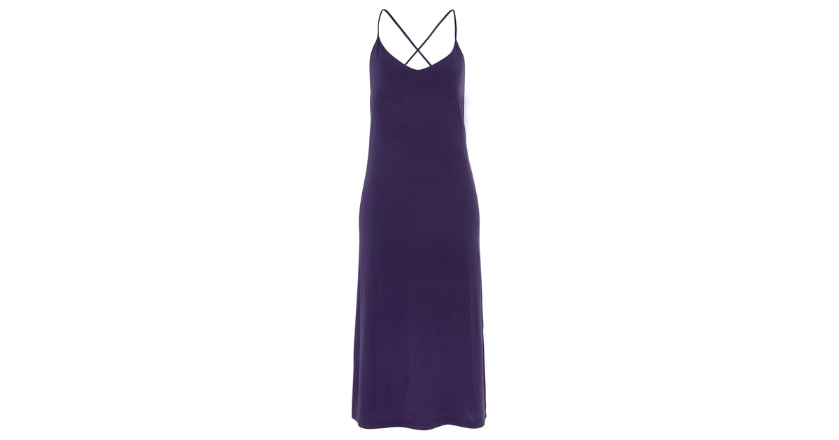 LASCANA Negligée in Violettblau | ABOUT YOU
