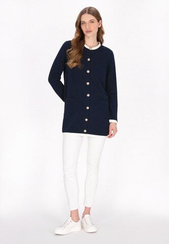 DreiMaster Maritim Strickjacke in Blau