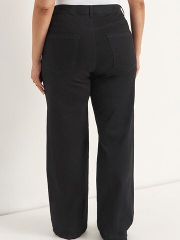 Cellbes of Sweden Wide leg Jeans in Zwart