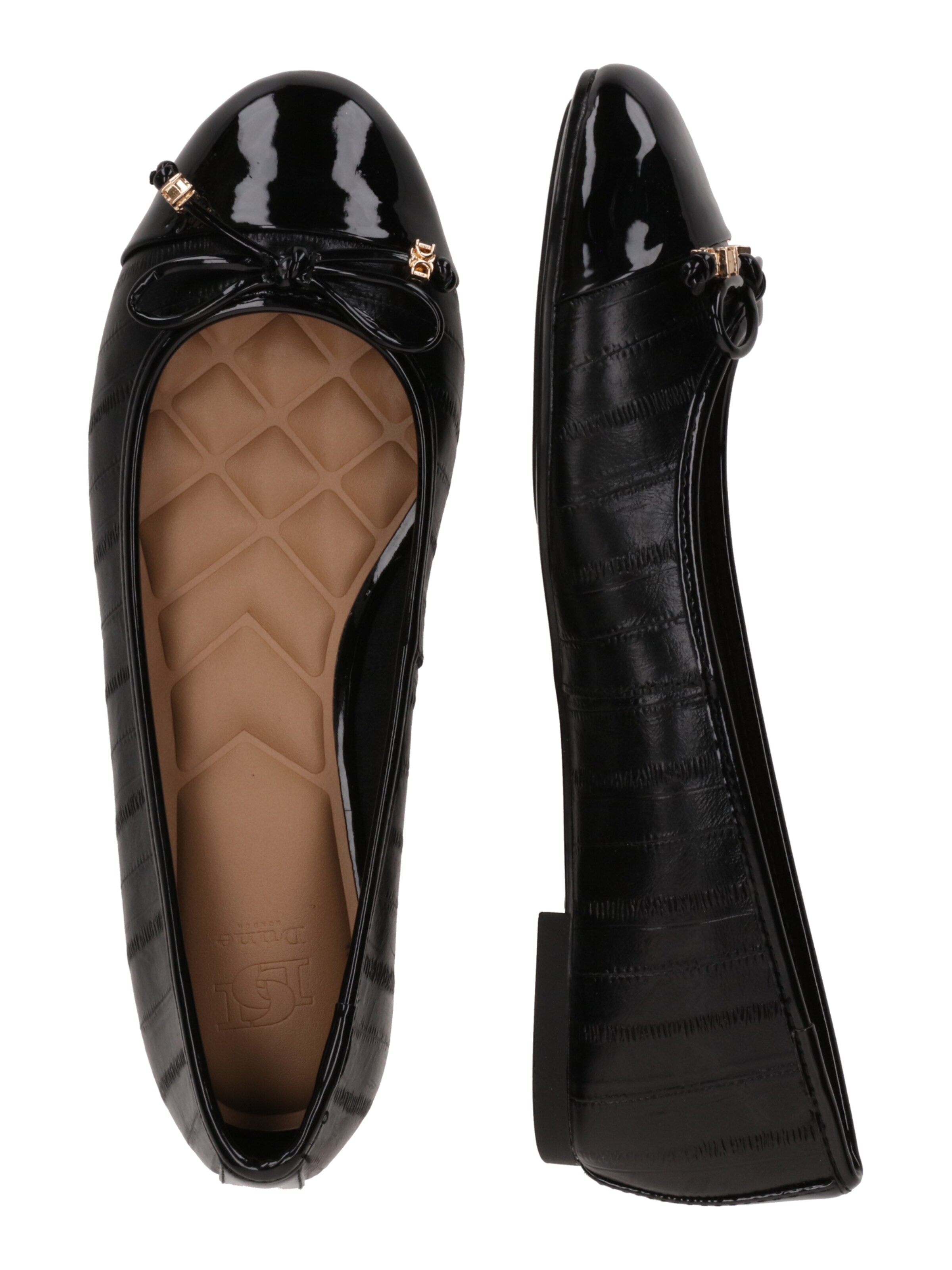 Dune LONDONBalerinke - crna boja