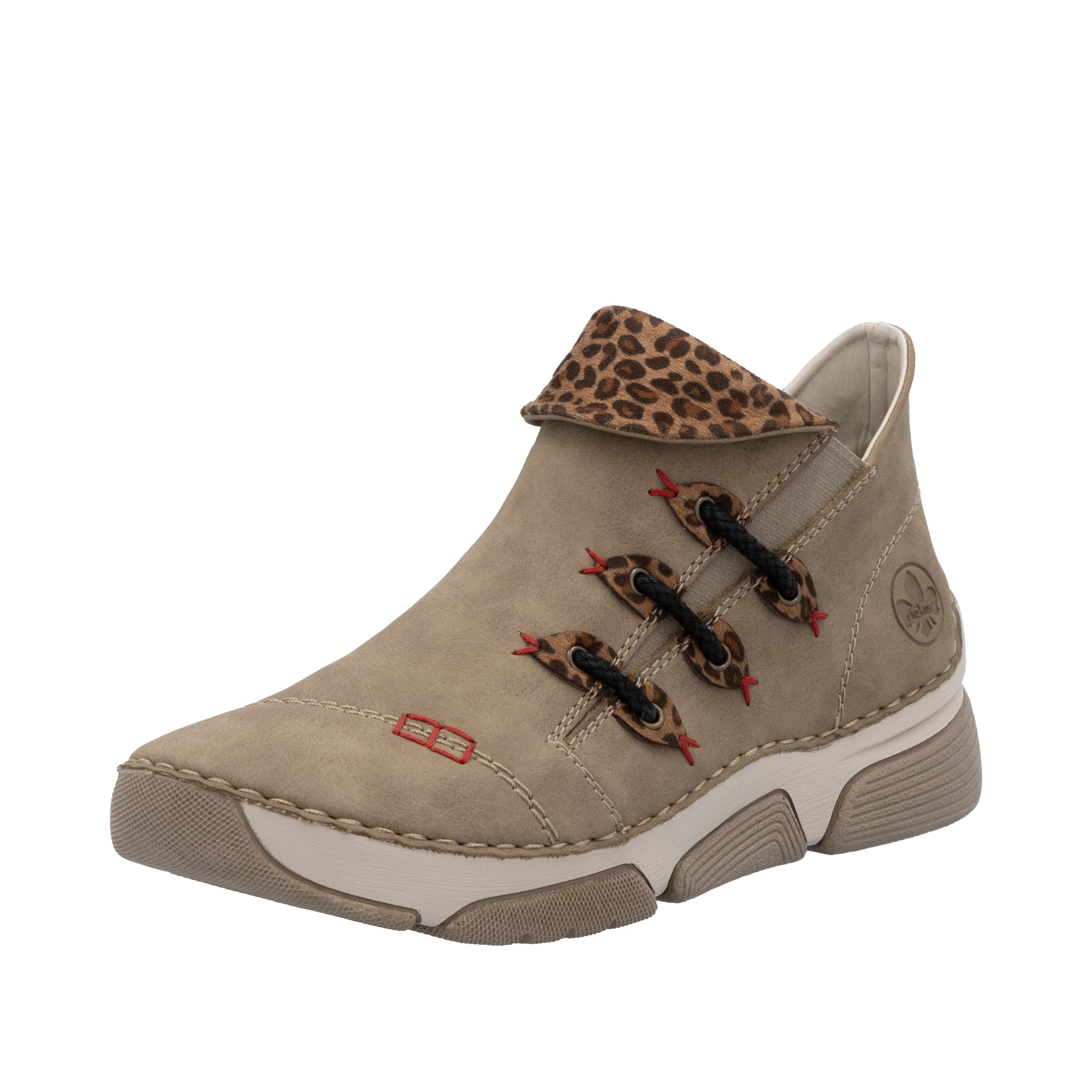 Rieker Ankle boots in Beige: front