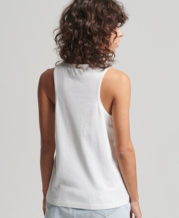 Haut Superdry en blanc