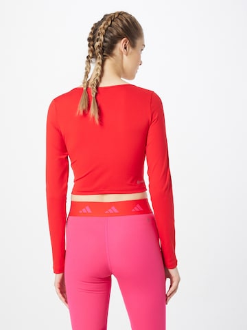 ADIDAS PERFORMANCE - Camiseta funcional 'Dance' en rojo