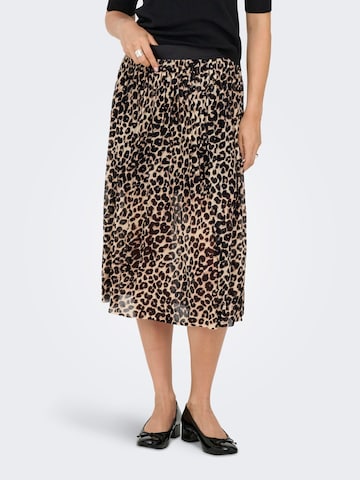 Jupe 'JDYElsa' JDY en beige : devant