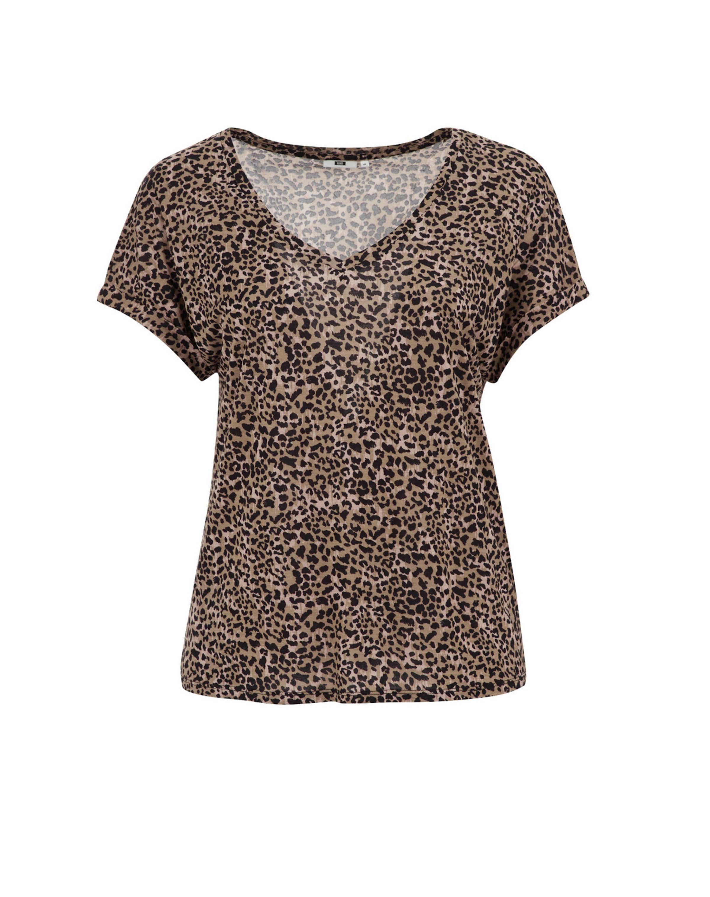 brūns WE Fashion T-Krekls: no priekšpuses