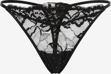 GUESS Tangá 'Sara' - Čierna: predná strana