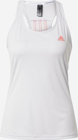 ADIDAS SPORTSWEAR Sports Top 'Designed To Move 3-Stripes' in Grey: front