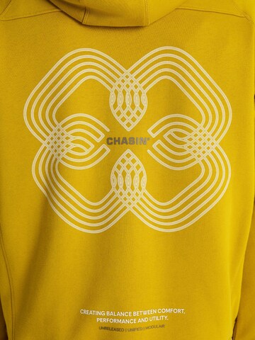Sweat-shirt 'Connect Hood' CHASIN' en jaune