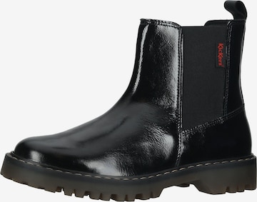 Kickers Chelsea Boots in Black: front
