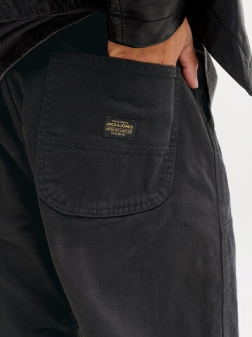 JACK & JONES Loosefit Hose 'JJBaggy' in Schwarz