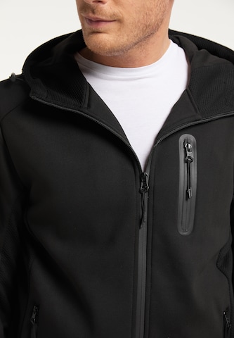 Mo SPORTS Zip-Up Hoodie in Black