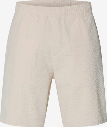 Pantaloni 'SLHACE' de la SELECTED pe bej: față