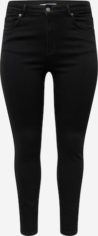 ABOUT YOU Curvy - Skinny Calças de ganga 'Helena' em preto: frente