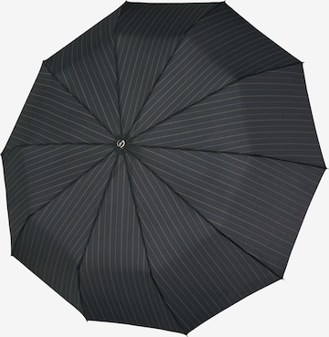 Parapluie 'Fiber Magic' Doppler en noir : devant