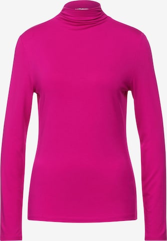 STREET ONE Shirt in Roze: voorkant