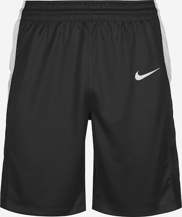 NIKE Workout Pants 'Team Stock 20' in Black: front