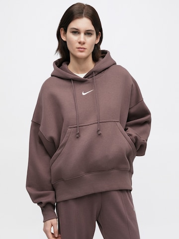 Nike Sportswear Sweatshirt 'PHNX FLC' in Brown