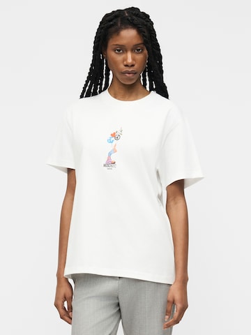 Moschino Jeans - Camiseta en blanco: frente