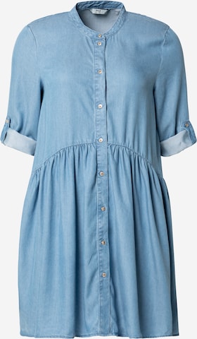 ONLY Košilové šaty 'CHICAGO' – modrá: přední strana