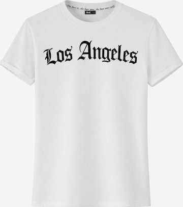 RMK Shirt 'Los Angeles LA' in White: front
