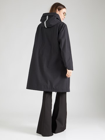 Palton de primăvară-toamnă 'Pardi' de la No. 1 Como pe negru
