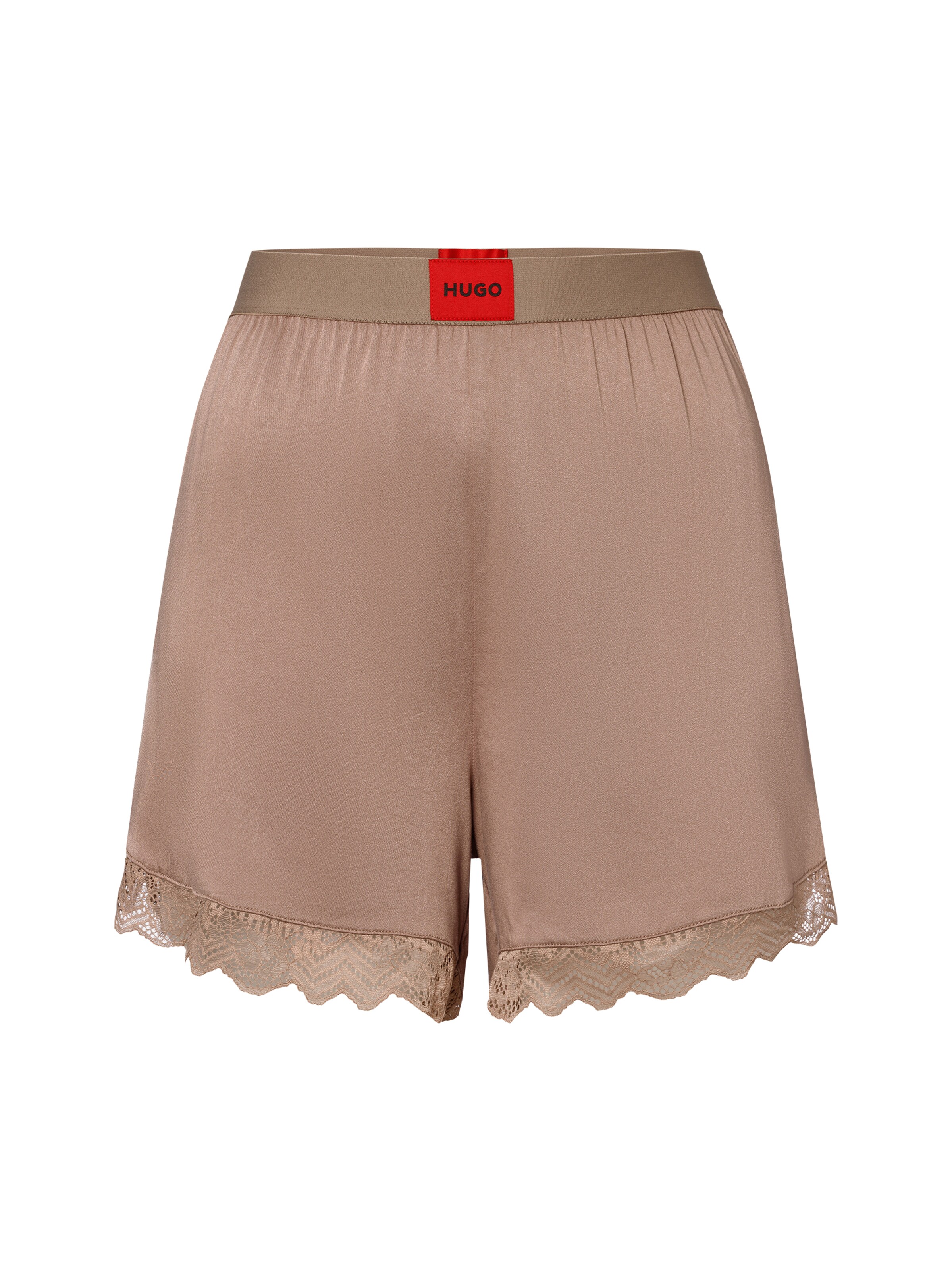 HUGO Pyjamashorts in Grau: Vorderseite