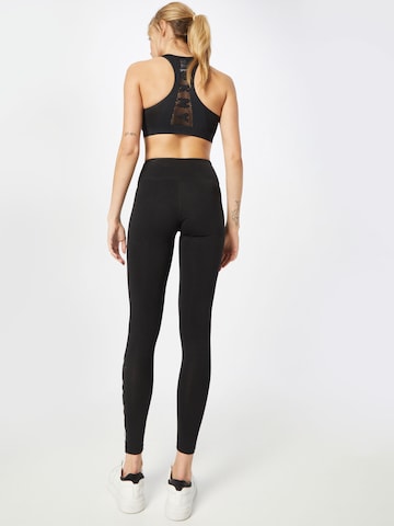 DKNY Performance Skinny Spodnie sportowe w kolorze czarny