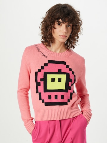 MAX&Co. Sweater 'TAMATAMA' in Pink: front