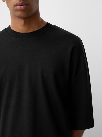 T-Shirt Bershka en noir