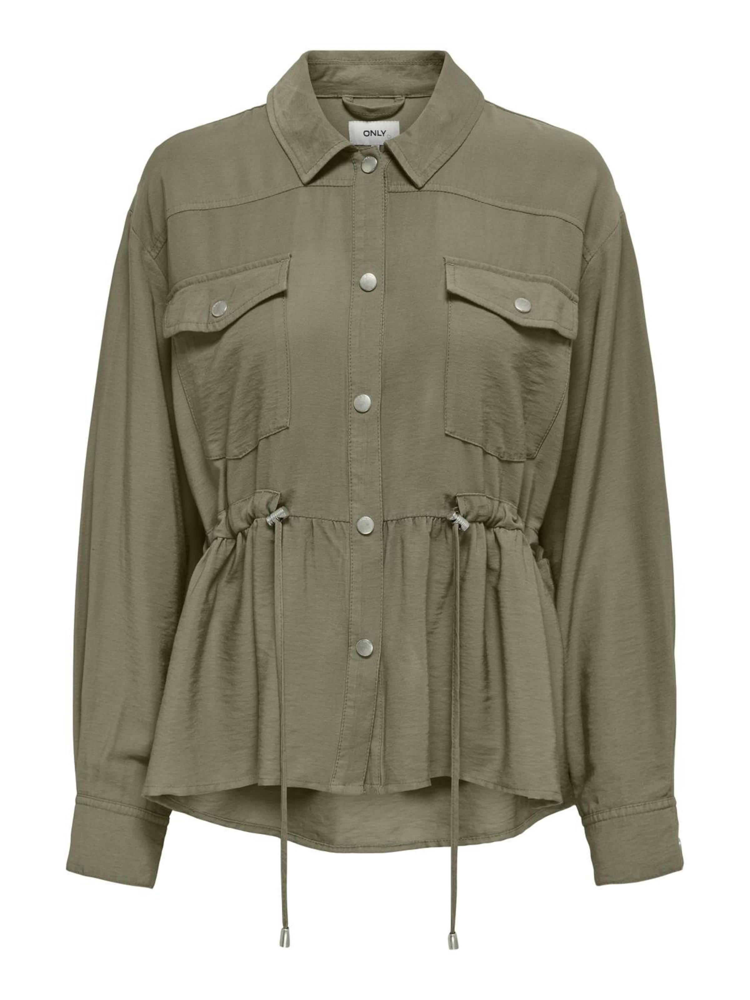 ONLY Overgangsjakke i grøn: forside