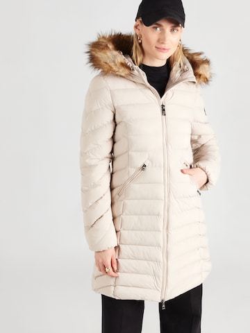 Superdry Wintermantel 'Fuji' in Grijs: voorkant
