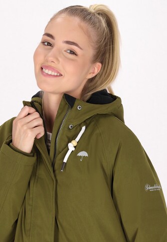 Parka invernale di Schmuddelwedda in verde