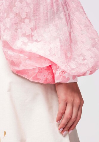 Ombre Blouse in Pink