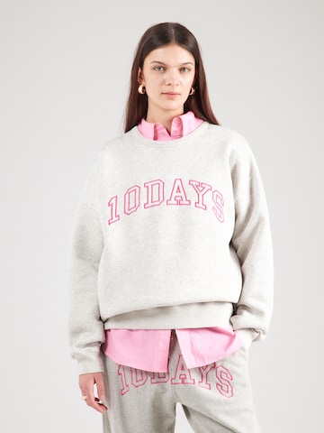 10Days Sweatshirt i grå: framsida