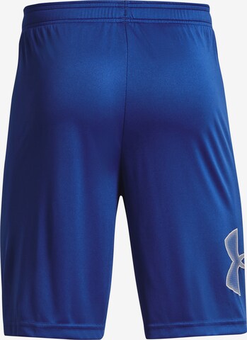 UNDER ARMOUR Loosefit Sportbroek 'Tech' in Blauw