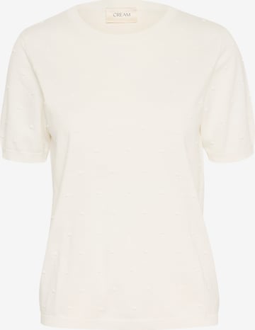 Cream Sweater 'Hanne' in White: front