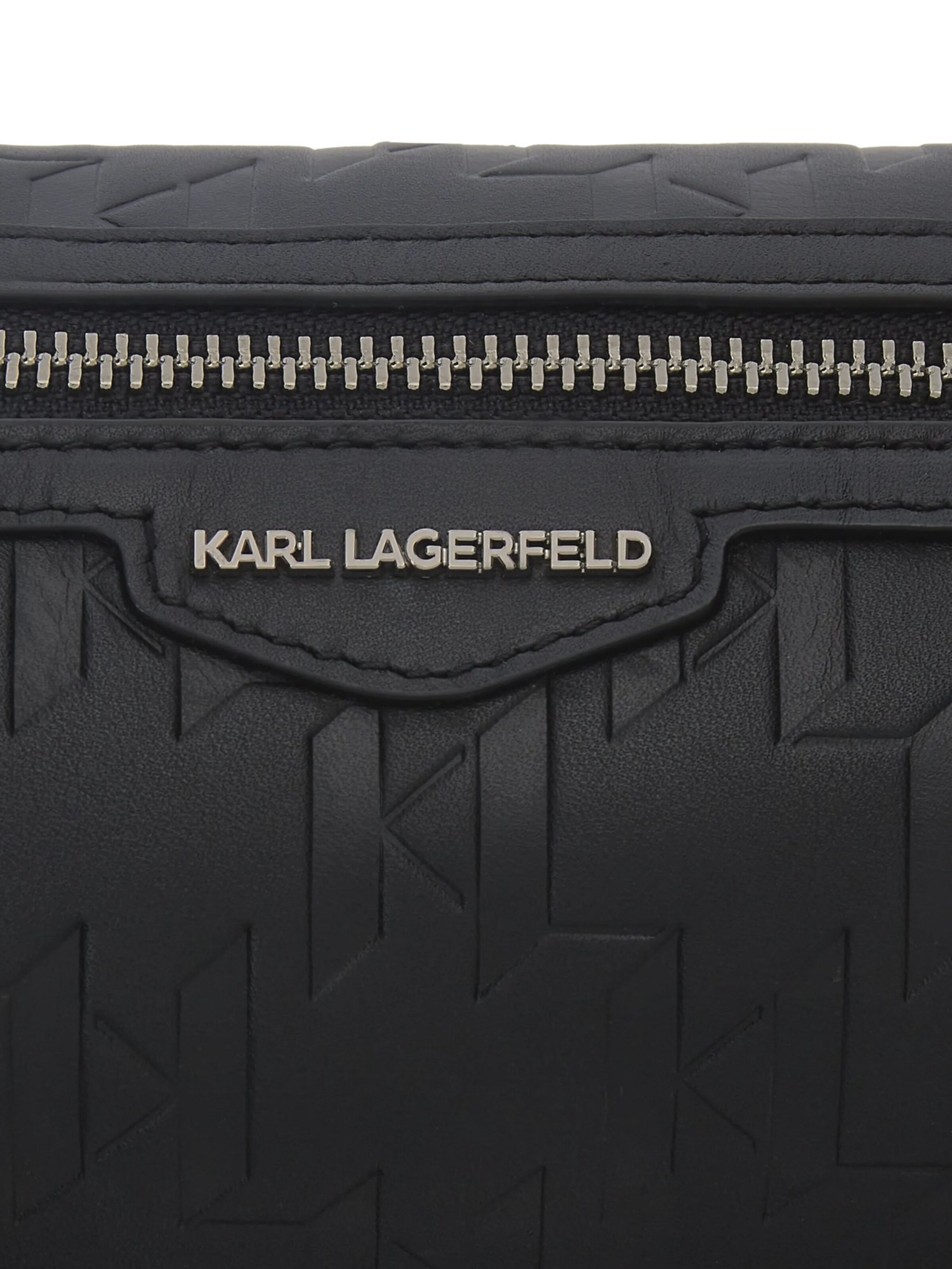 Karl Lagerfeld Чанта за през рамо тип преметка 'K/Loom' в черно